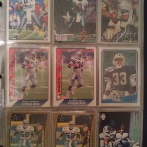 Random Assortment NFL Dallas Cowboys Trading Cards (Lot of 46)